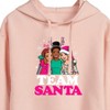Women's - Barbie - Holidays & Christmas Cropped Graphic Hoodie - 2 of 3