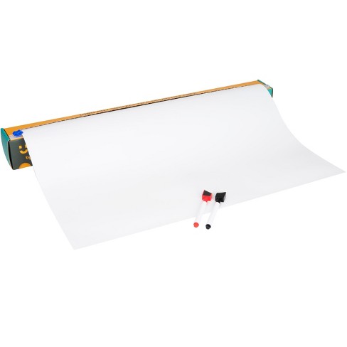 Flipside Products Magnetic Dry Erase Wall Easel With Paper Roll : Target