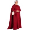 HalloweenCostumes.com Women's Plus Size Deluxe Handmaid's Tale Halloween Costume | Authentic Handmaid's Tale Outfit - 4 of 4