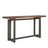 CAVINAS Narrow Console Table with Saving Design,Rectangular Entryway Table with Wood Grain Design,Console Table for Living Room - 4 of 4