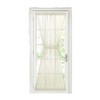GoodGram Sheer Elegance Voile Door Panel, 60 By 72-inch, Beige - 52 in. W x 72 in. L - 2 of 2