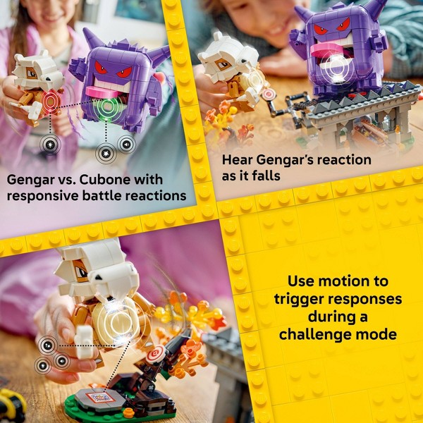 LEGO Pokémon SMART Play: Enfrentamiento Espeluznante de Cubone y Gengar 72166 6