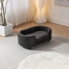 Pet Sofa,Luxury Dog Beds With Solid Wood Legs And Bent Wood Back,Dog Couch Bed,Affordable Dog Kennel,Unique Dog Beds-Cuddlewood - 2 of 4