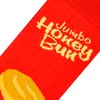 Crazy Socks, Funny Food, Snacks Candy Chips Themes, Assorted Prints, Crew, Large - 3 of 4