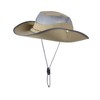 Anna-Kaci Wide Brim Outdoor Hat with Mesh Ventilation Snap-Up Sides and Chin Strap for Hiking, Beach, Travel, and Sun Protection - 3 of 4