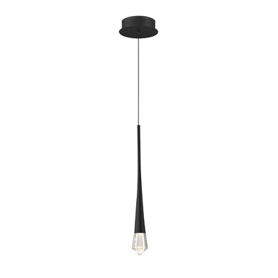 ET2 Lighting Pierce 1 - Light Pendant in  Black