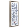 Stupell Industries Sea & Cottage Beach Life Calligraphy, 11" x 25" - 3 of 4