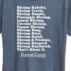 Women's - Forrest Gump - Bubbas Shrimp List Short Sleeve Graphic T-Shirt - 2 of 4