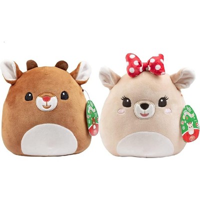 Squishmallows 8 Rudolph & Clarice, 2pk Plush - Set Of 2 - Official Kellytoy  Christmas Plush - Holiday Reindeer Stuffed Animal Toy - Gift For Kids :  Target