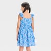 Girls' Bluey Gauze Dress - Blue - 2 of 3