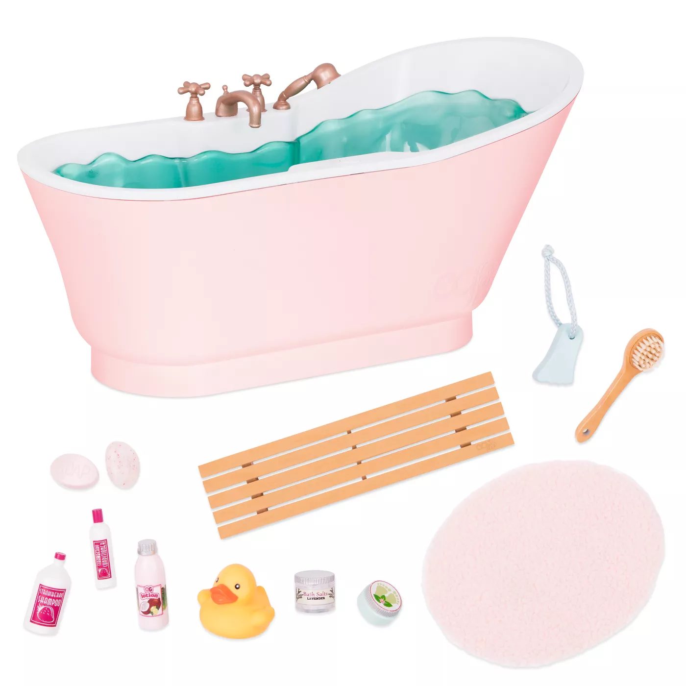 Our Generation Deluxe Bath & Bubbles Tub Set with Sounds - image 1 of 3