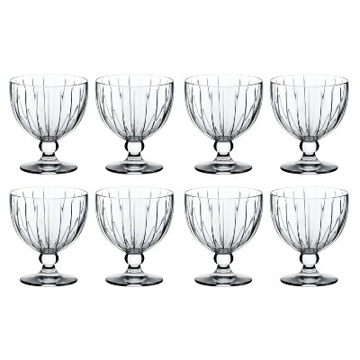 Riedel 0515/09S6 Sunshine Collection Classic Serveware Crystal Dessert Coupette Glass Dish, Set of 8