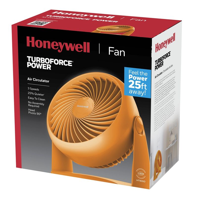Honeywell Turbo Force Table Air Circulator Fan, 3 of 9