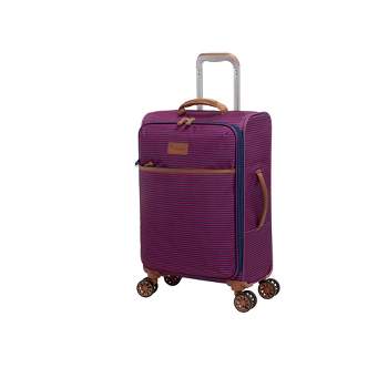 it luggage Beach Stripes Softside Carry On Spinner Suitcase