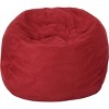 NicBex Bean Bag Chair,Beanbag Chair with Removable Microsuede Cover,Adults Lounge Sofa,Comfy Chair for Living Room Bedroom - 4 of 4