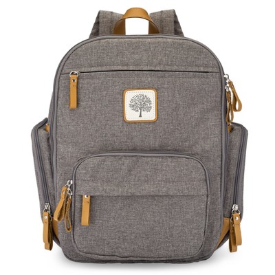 Image of Parker Baby Co. Mini Diaper Backpack Birch Bag - Gray
