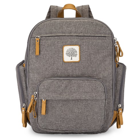 KeaBabies Original Diaper Bag Backpack, Multi-functional Baby Diaper Bags with Changing Pad - Dark Olive