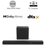 Hisense 3.1 Channel 380W Soundbar with Wireless Subwoofer and Dolby Atmos R632, Refurbished - 2 of 4