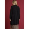 I am a Fashion junky Umgee Button-Down Longline Sweater Cardigan with Front Pockets - 2 of 4