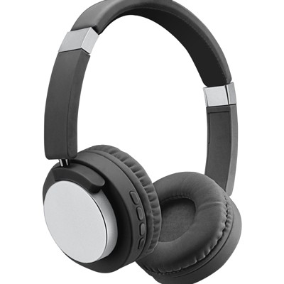 Sentry BT500 Bluetooth Wireless Headphones with Microphone - Silver