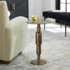 Uttermost Descend Gold Accent Table - 2 of 4