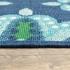 Oriental Weavers Meridian 2206B Blue/ Green Indoor/Outdoor Area Rug - 7'10" Round - 2 of 4