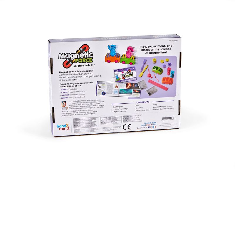 hand2min Magnets Super Science Kits For Kids, Science Experiments And Fact-Filled Guide, 4 of 6
