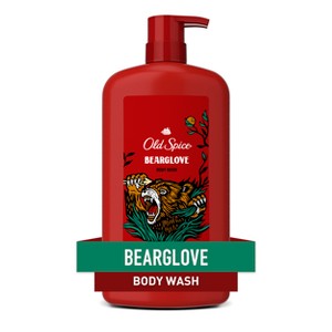 Old Spice Wild Collection Bearglove Body Wash Pump - 33.4 fl oz - 1 of 2