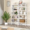 Aheaplus 6-Tiers Adjustable Shelving Unit,Bamboo Freestanding Display Storage Shelf - 2 of 4