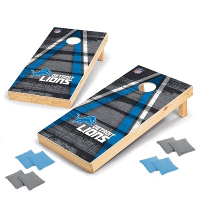 Detroit Lions Version 2 Cornhole Wraps - Set of 2