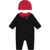 Warner Bros. Harry Potter Baby Zip Up Cosplay Costume Coverall and Hat Newborn to Infant  - image 3 of 4