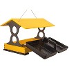 JCS Wildlife Large Fly Thru Bird Feeder- Mounting Pole Bundles Available - 4 of 4