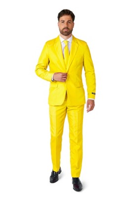 Suitmeister Men's Party Suit - Solid Yellow - Size: Xl : Target