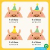 Big Dot of Happiness Capybara Paper Headband Crowns, Capy Birthday Theme for Kids, DIY Capybara Party Hat Favors, 16 Count - 4 of 4