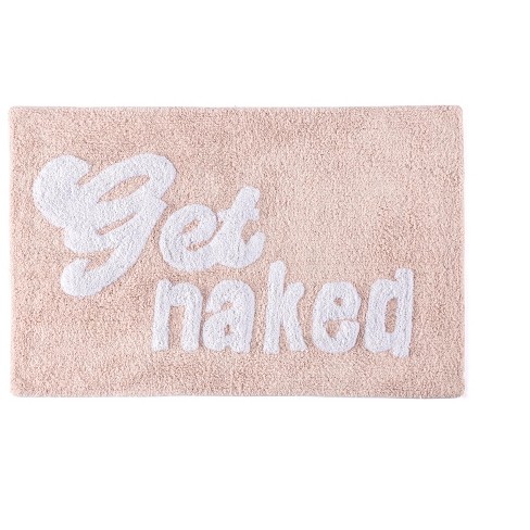 Shiraleah Get Naked Pink Bath Rug