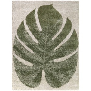 Balta Rugs Kids' Peres Tropical Leaf Green - 1 of 4