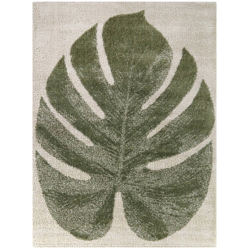 Photos - Area Rug Balta Rugs 5'3"x7' Kids' Peres Tropical Leaf Green