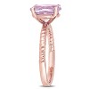 Everly Jewelry – 14K Pink Gold 2 3/8 TGW Rose de France Fashion Ring - 4 of 4