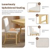 7-Piece Dining Set for 6 Person,72" Extendable Dining Table with Butterfly Leaf and 6 Upholstered Dining Chairs for Dining Room-Tanpinhause - 4 of 4