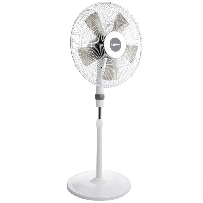 Holmes Oscillating 16 Inch Blade Stand Fan with Metal Grill, 4 of 6
