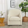 KINWELL 30" Wide Nursery Swivel Glider Chair Upholstered Armchair - 2 of 4