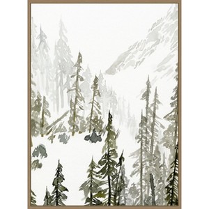 Amanti Art Continental Divide II by Jacob Green Canvas Wall Art Print Framed - 1 of 4