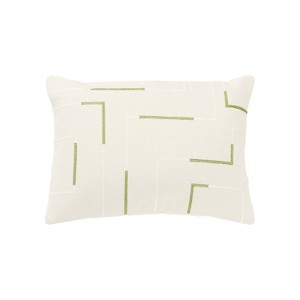 Oversize Geometric Throw Pillow Cover - Rizzy Home - 1 of 4