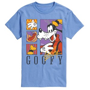 Men's - Disney - Goofy Boxes Short Sleeve Graphic T-Shirt - 1 of 4