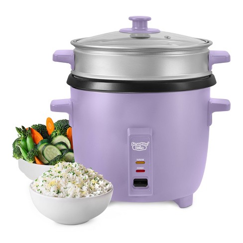 So Yummy By Bella 16 Cup Rice Cooker And Steamer Lavender : Target