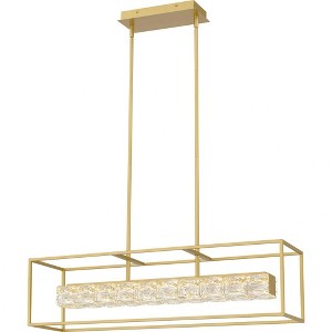 Quoizel Lighting Dazzle 1 - Light Pendant in  Soft Gold - 1 of 4