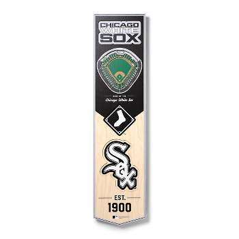 8" x 32" MLB Chicago White Sox 3D Stadium Banner