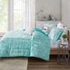 Sapphtopaz 4 Piece Sheet Set, Metallic Printed Comforter Set for Women, Men, Kids & Teens - 2 of 4