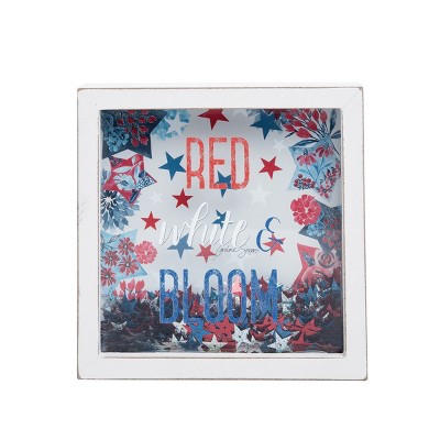 C&F Home 4th Of July Shadow Box