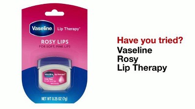 Vaseline Lip Therapy Lip Balm Mini Rosy - 0.25 oz